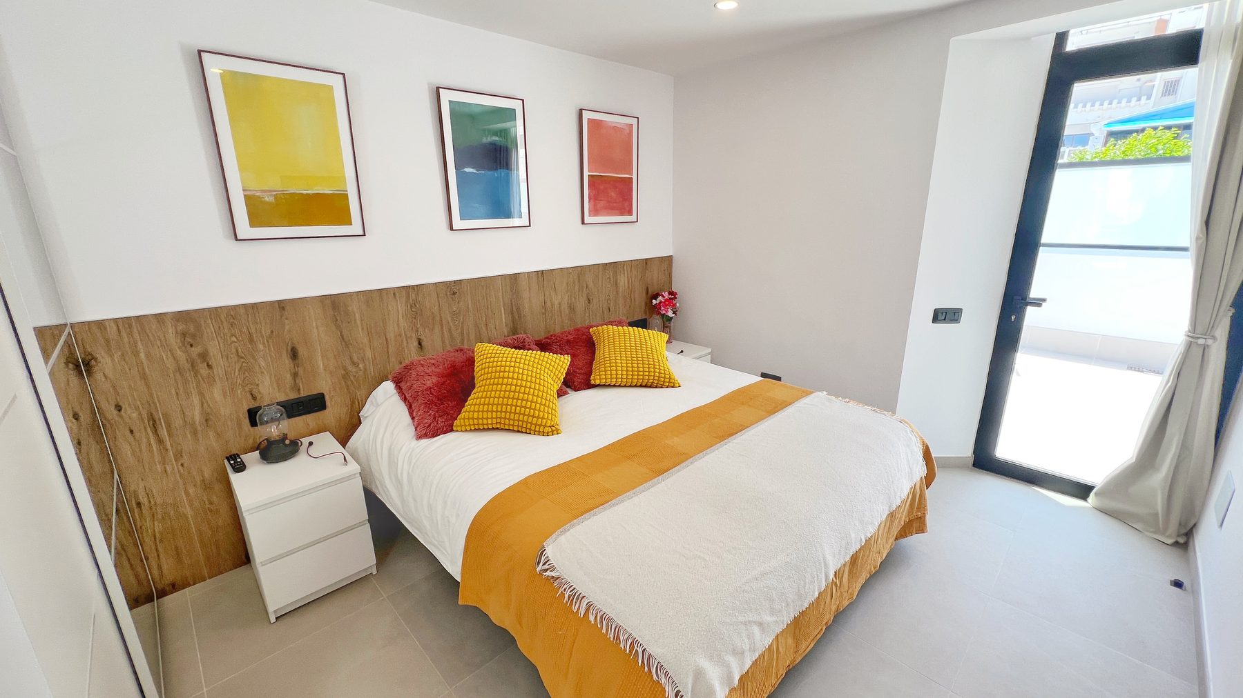 Master suite with king bed