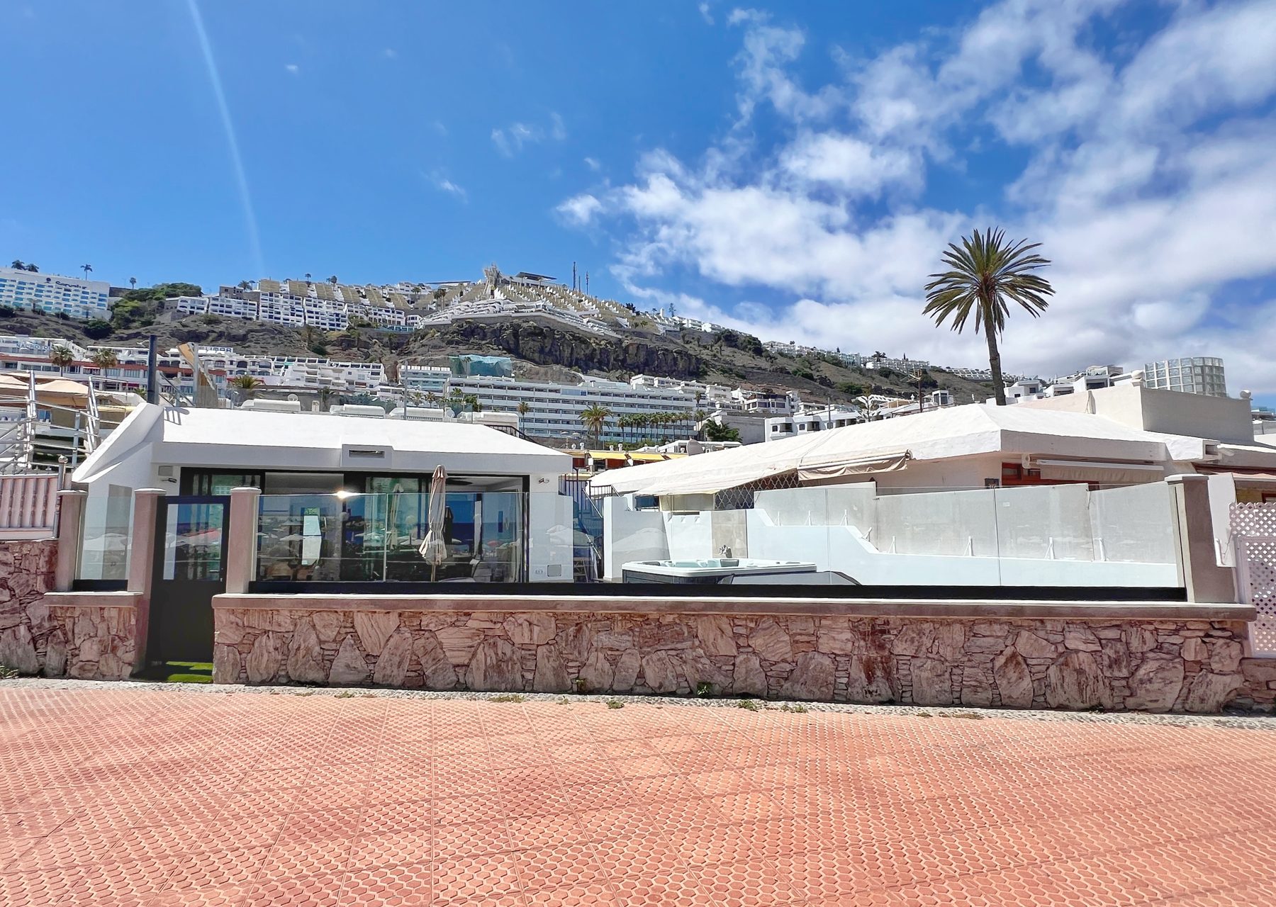Facade from the promenade